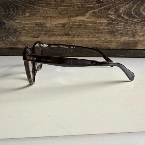 Celine Brown Tortoise Glasses - Picture 3 of 11